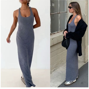 Rumored New! Lakeville Lounge Knit Maxi Dress